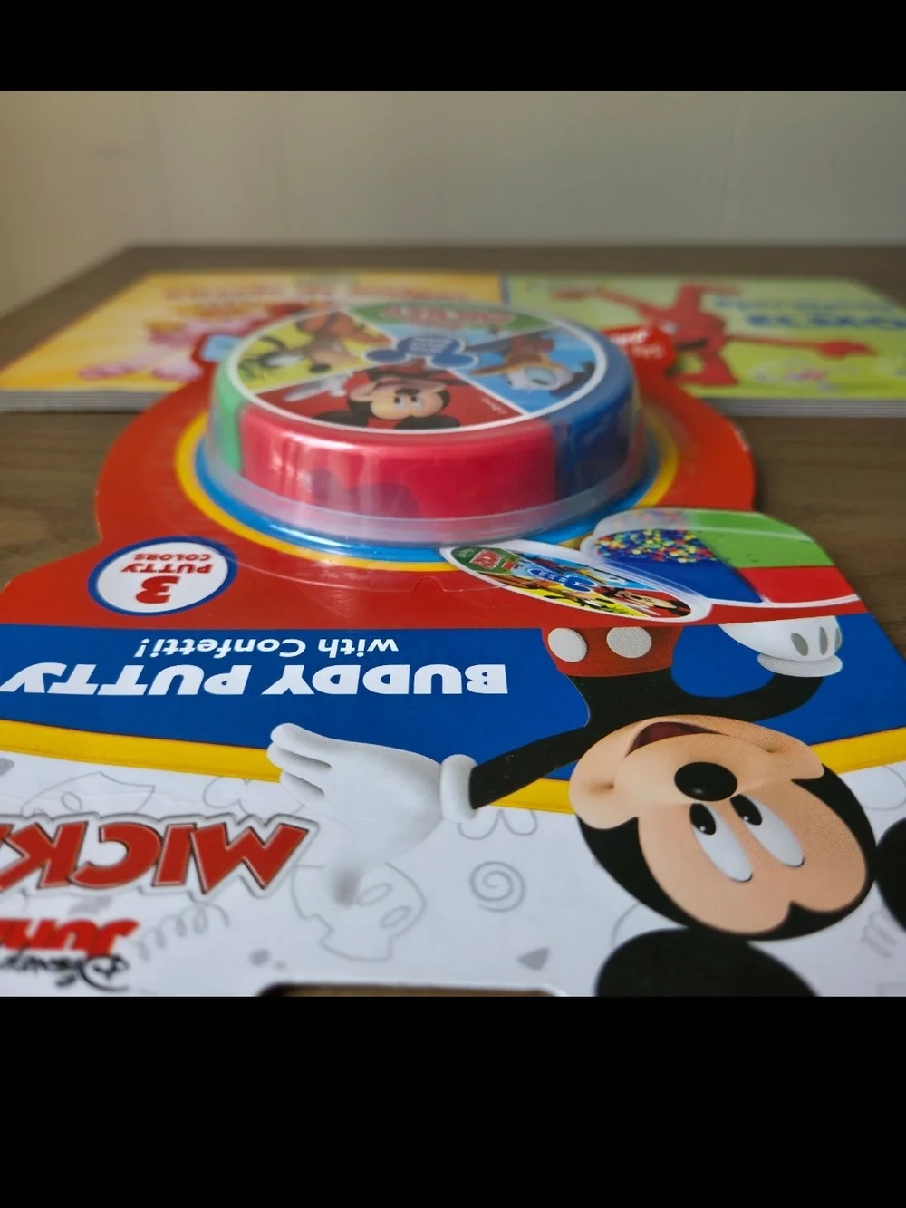 Sesame Street Spanish Board Books & Disney Mickey Buddy Putty Set